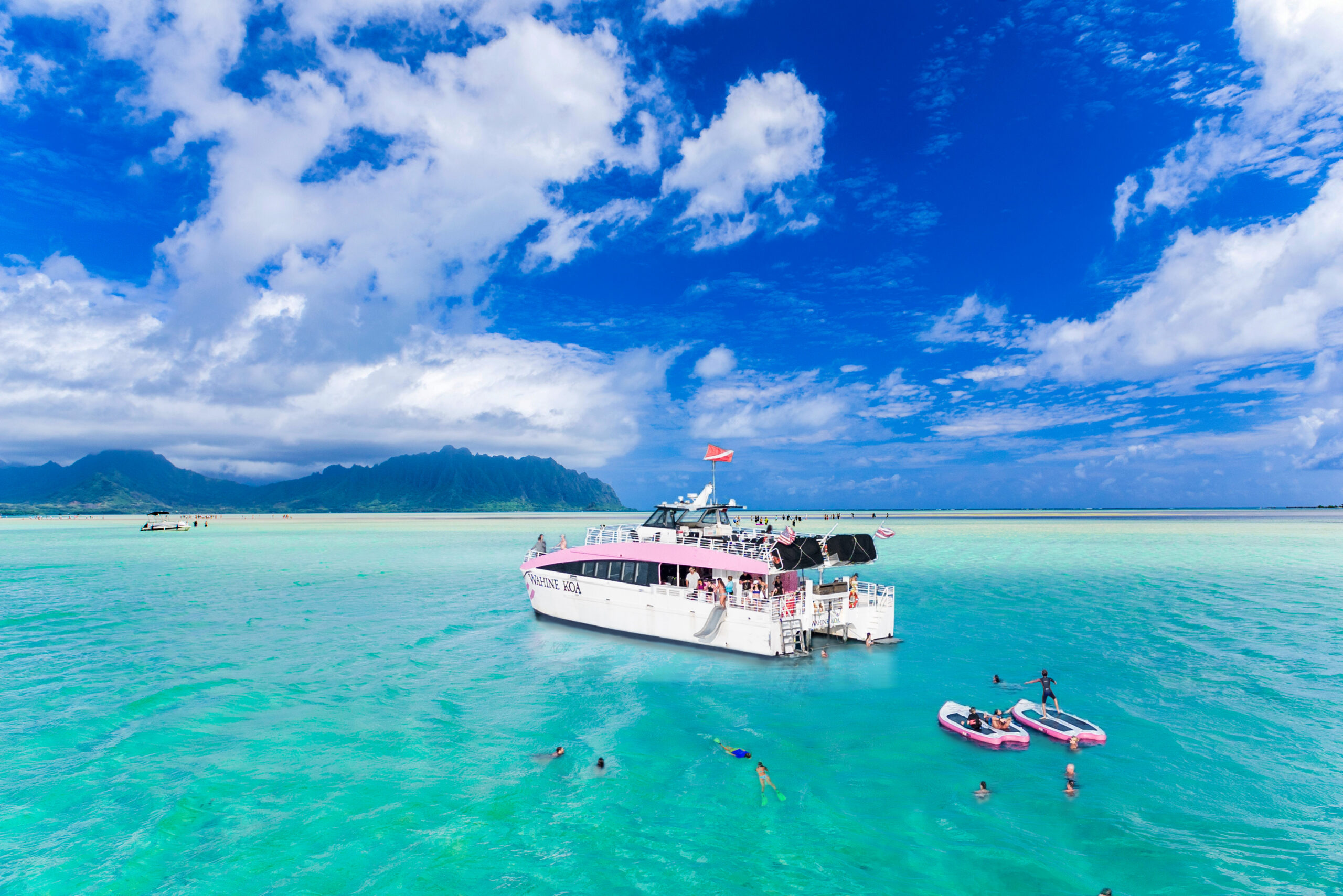 Kaneohe Bay Sandbar Snorkeling Boat Tour